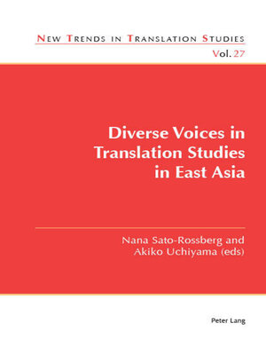 cover image of Diverse Voices in Translation Studies in East Asia
